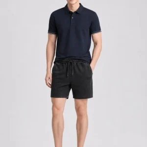 Quần Short Jeans Nam Monogram Form Regular