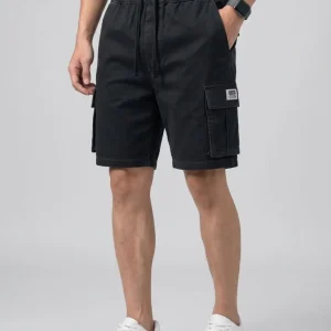 Quần Short Nam Kaki Strecth Cargo Form Regular